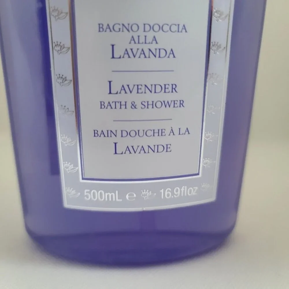 Perlier Natural Recipe Lavender Lotion Bath Shower Gel Set 16.9oz Made in Italy